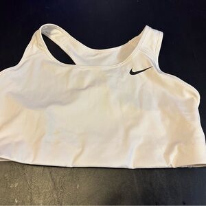 Nike White Sports Bra
